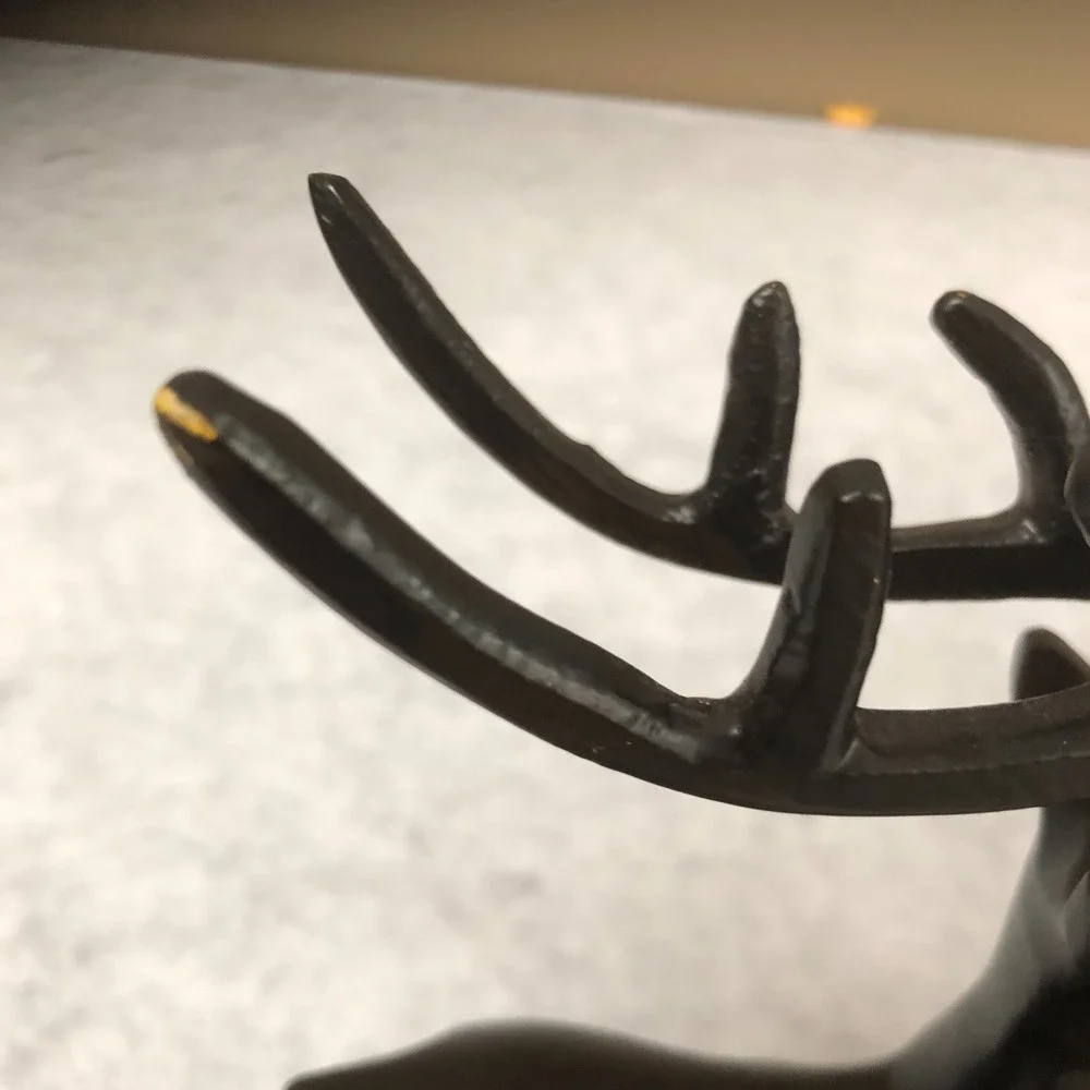 Heavy Metal/or Cast Iron Buck Deer  7.5
